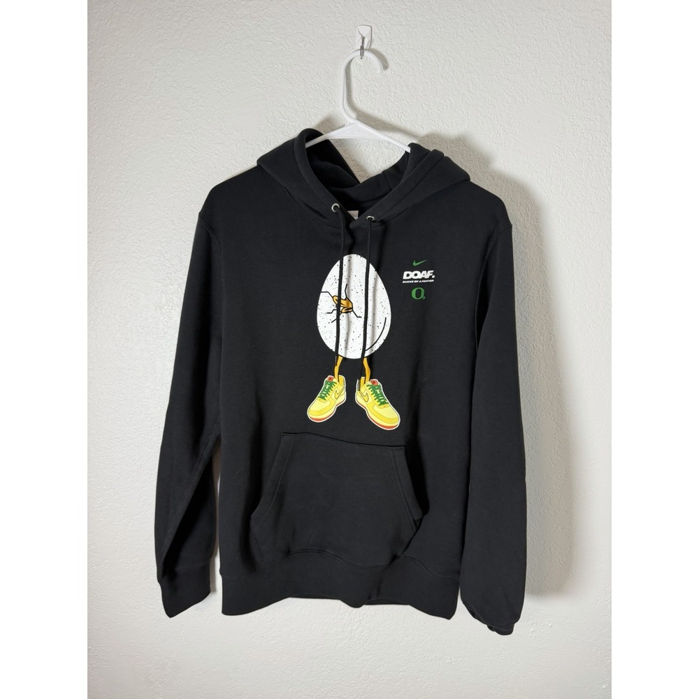 HATCHED HEAT DUCK HOODIE DOAF Ducks of a Feather RARE Oregon Ducks  Men's Size S